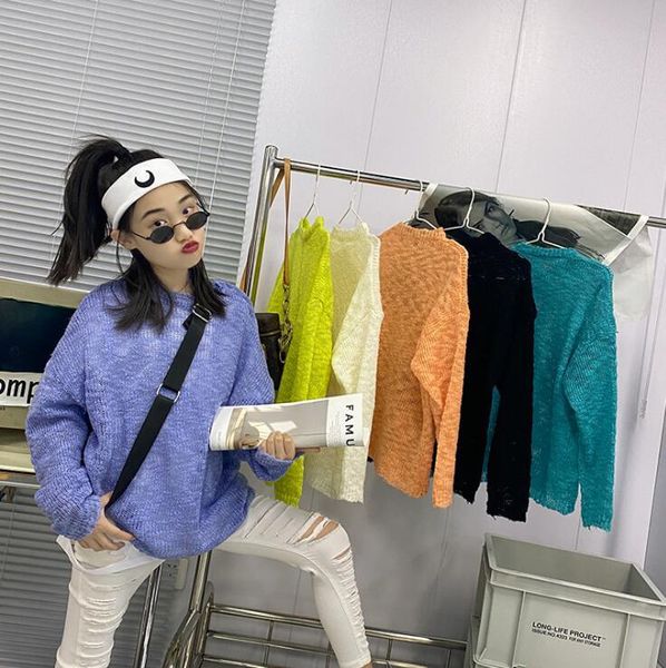 pullover 2021 wholesale girls knitted sweater spring fashion sweaters 6-12t a541, Blue
pullover 2021 wholesale girls knitted sweater spring fashion sweaters 6-12t a541, Blue