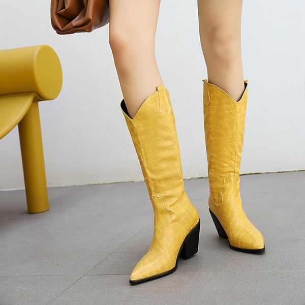 boots 2021 four colors leather cowboy for women wedge high heel chunky snake print western cowgirl long, Black
boots 2021 four colors leather cowboy for women wedge high heel chunky snake print western cowgirl long, Black