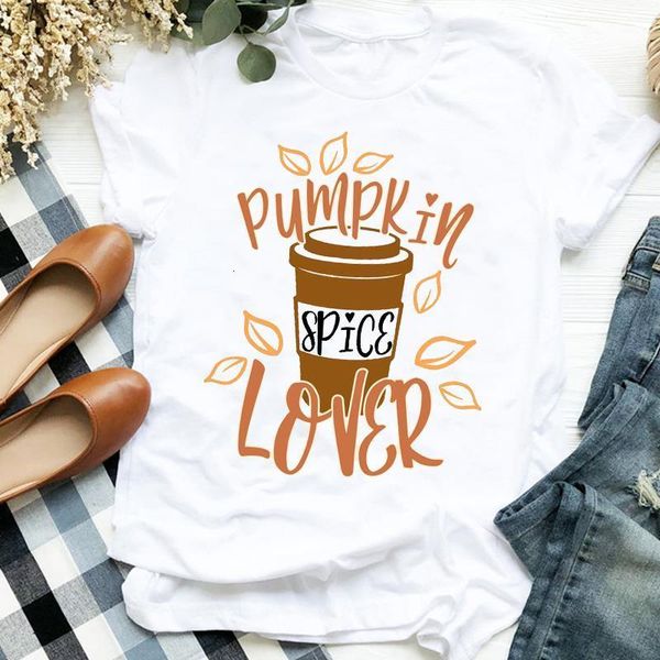 women lady pumpkin coffee spice 90s thanksgiving halloween print tshirt female t tee womens shirt clothes graphic t-shirt, White
women lady pumpkin coffee spice 90s thanksgiving halloween print tshirt female t tee womens shirt clothes graphic t-shirt, White