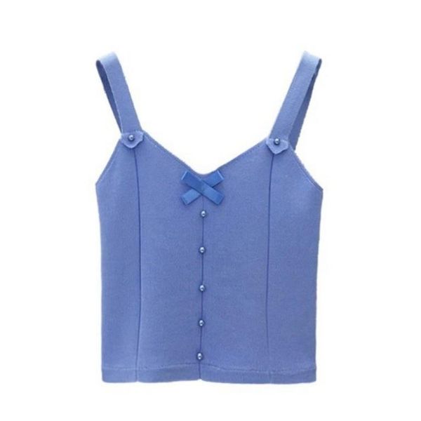 women's tanks & camis summer girl's bow tie beaded v-neck strap vest cool solid versatile knitting base, White
women's tanks & camis summer girl's bow tie beaded v-neck strap vest cool solid versatile knitting base, White
