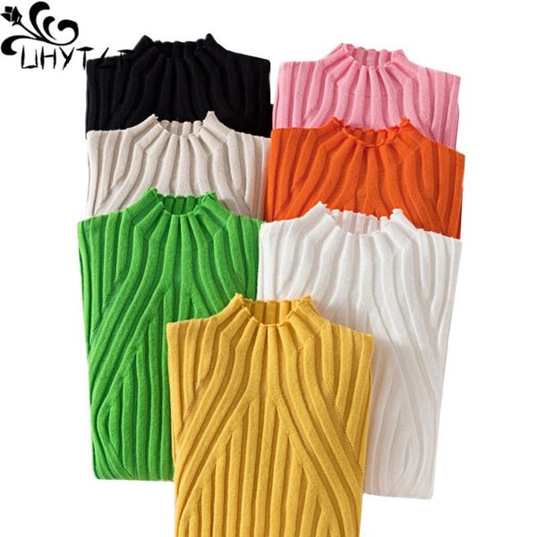 women's sweaters uhytgf autumn winter sweater women elastic pullover warm long-sleeved slim knitted short ladies pull femme 689, White;black
women's sweaters uhytgf autumn winter sweater women elastic pullover warm long-sleeved slim knitted short ladies pull femme 689, White;black