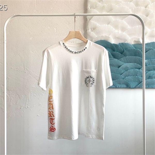65% off outlet online store chao brand rainbow gradient cross short sleeve lovers, White
65% off outlet online store chao brand rainbow gradient cross short sleeve lovers, White
