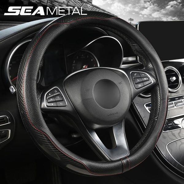 steering wheel covers pu leather car cover universal standard size 38cm carbon fiber texture anti slip steering-wheel product
steering wheel covers pu leather car cover universal standard size 38cm carbon fiber texture anti slip steering-wheel product