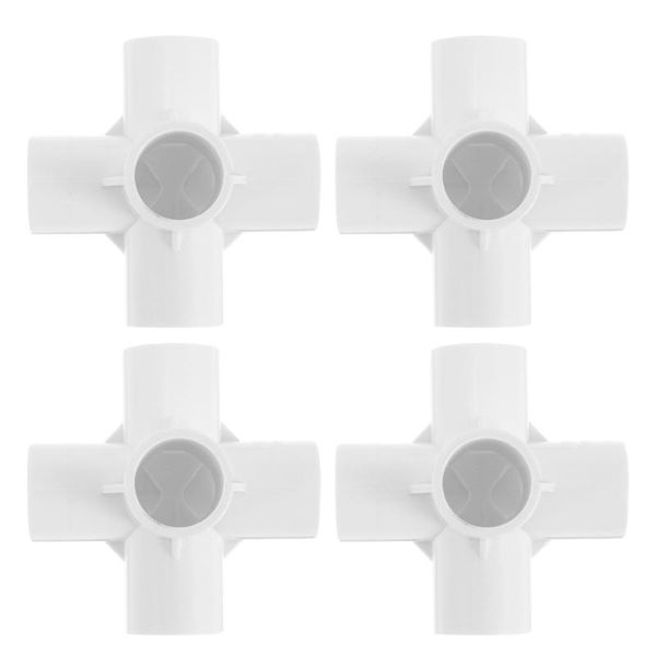 watering equipments 4pcs pvc pipe fittings 5-way water tube joint connector adapter
watering equipments 4pcs pvc pipe fittings 5-way water tube joint connector adapter