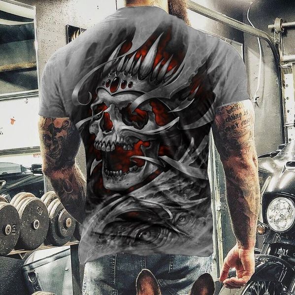 skeleton graphics men's 3d printed t-shirt visual impact party punk gothic round neck american muscle short sleeves, White;black
skeleton graphics men's 3d printed t-shirt visual impact party punk gothic round neck american muscle short sleeves, White;black