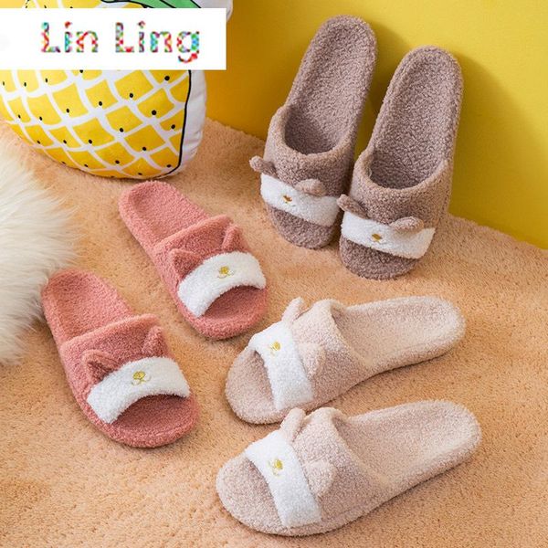 indoor ladies furry slippers winter new cartoon house fur slippers for women bedroom warm flock plush couples shoes, Black
indoor ladies furry slippers winter new cartoon house fur slippers for women bedroom warm flock plush couples shoes, Black