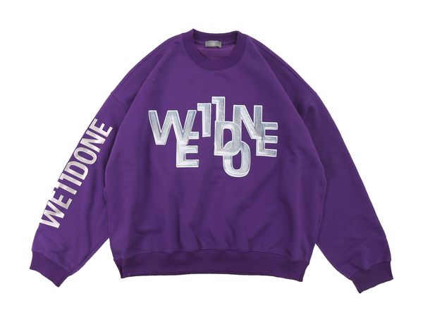 2021 new 21ss hiphop metal stamping printing we11done oversized men women sweatshirts street clothing well done crewneck 5nsg, Black
2021 new 21ss hiphop metal stamping printing we11done oversized men women sweatshirts street clothing well done crewneck 5nsg, Black