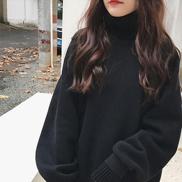 women winter warm hoodies solid color sweatshirt long sleeve turtleneck pullover sweatshirts ladies streetwear 2021, Black
women winter warm hoodies solid color sweatshirt long sleeve turtleneck pullover sweatshirts ladies streetwear 2021, Black