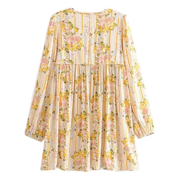 NEW Bohemia Lacing up V neck Yellow Strip Floral Print Short Dress Ethnic Woman Long Sleeve Tassel Strappy Holiday Dresses Beach, Red
NEW Bohemia Lacing up V neck Yellow Strip Floral Print Short Dress Ethnic Woman Long Sleeve Tassel Strappy Holiday Dresses Beach, Red