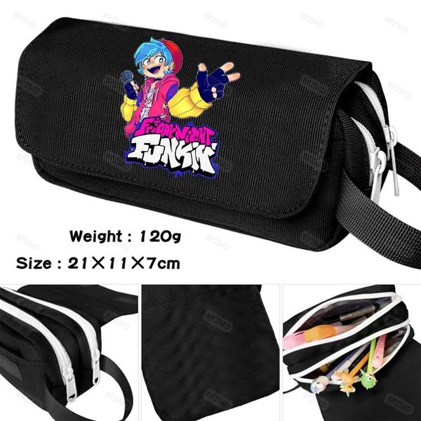 cosmetic bags & cases friday night funkin large capacity pencil case school supplies stationery gift tools bag back to presented 
cosmetic bags & cases friday night funkin large capacity pencil case school supplies stationery gift tools bag back to presented