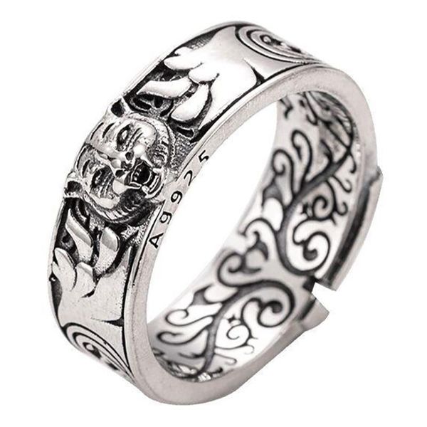 cluster rings s925 silver original no mosaic niche design animal head king of beasts exaggerated male and female domineering neutral ring, Golden;silver
cluster rings s925 silver original no mosaic niche design animal head king of beasts exaggerated male and female domineering neutral ring, Golden;silver