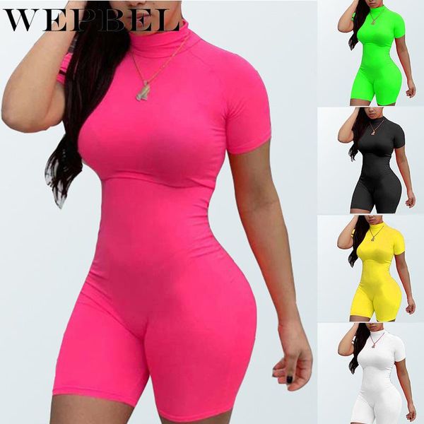 women's jumpsuits & rompers mandylandy women skinny bodysuit short sleeve playsuit solid color female turtleneck fashion casual jumpsui, Black;white
women's jumpsuits & rompers mandylandy women skinny bodysuit short sleeve playsuit solid color female turtleneck fashion casual jumpsui, Black;white