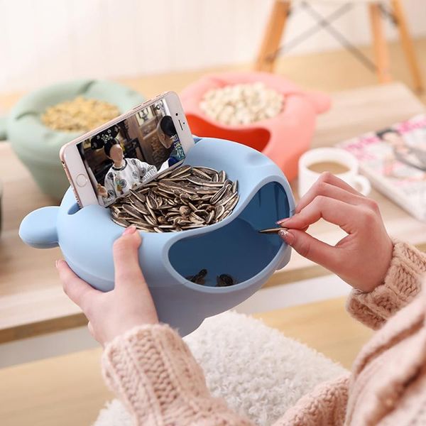 25# creative lazy fruit dish kitchen nut melon bowl multifunctional double layer plastic candy bottles large-capacity box
25# creative lazy fruit dish kitchen nut melon bowl multifunctional double layer plastic candy bottles large-capacity box