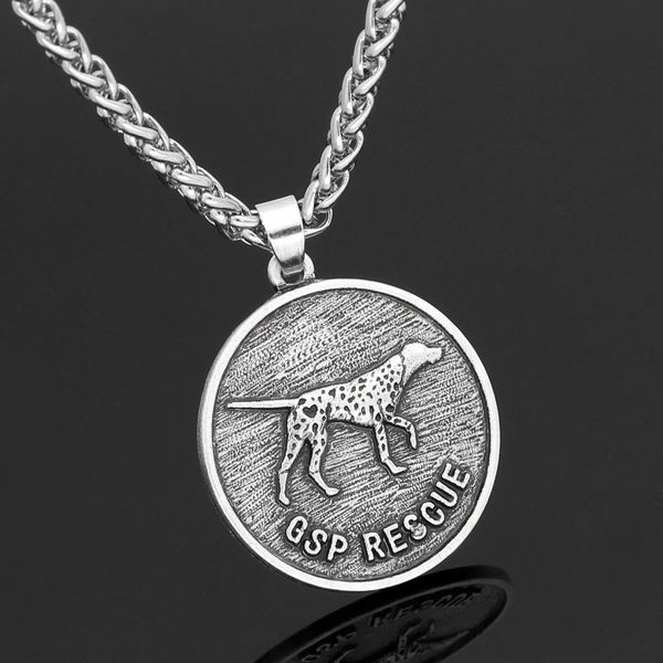 yiwu trinkets versatile pet dog letter carving pendant necklace trendy men's accessories, Silver
yiwu trinkets versatile pet dog letter carving pendant necklace trendy men's accessories, Silver