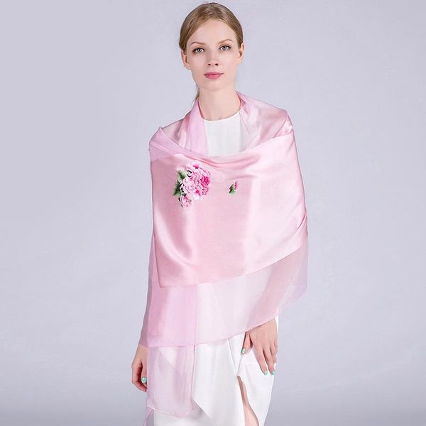 scarves hangzhou silk women 100% embroidery autumn scarf long winter shawl versatile, Blue;gray
scarves hangzhou silk women 100% embroidery autumn scarf long winter shawl versatile, Blue;gray