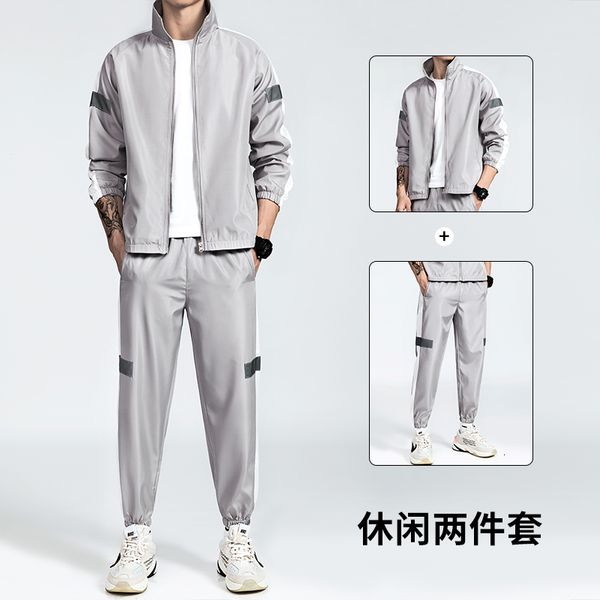 2021 new brand autumn men sets pants clothing sweatsuit fashion clothes trousers sportswear sweatpants tracksuits homme long sleeve pime, Gray
2021 new brand autumn men sets pants clothing sweatsuit fashion clothes trousers sportswear sweatpants tracksuits homme long sleeve pime, Gray
