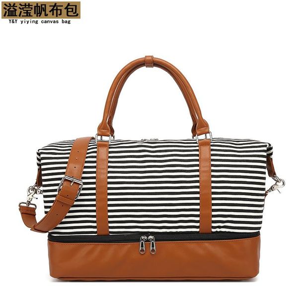 duffel bags 2021 fashionable stripe bag canvas lapluggage travel receive all-in movement wet separation package customization
duffel bags 2021 fashionable stripe bag canvas lapluggage travel receive all-in movement wet separation package customization