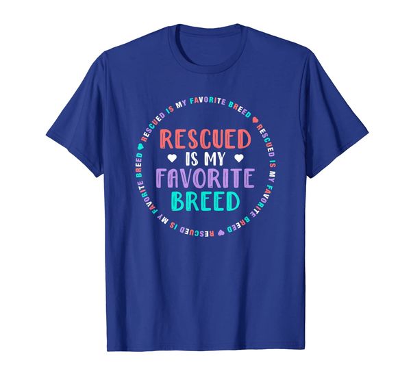 dog rescue gift for girls - rescued is my favorite breed t-shirt, White;black
dog rescue gift for girls - rescued is my favorite breed t-shirt, White;black