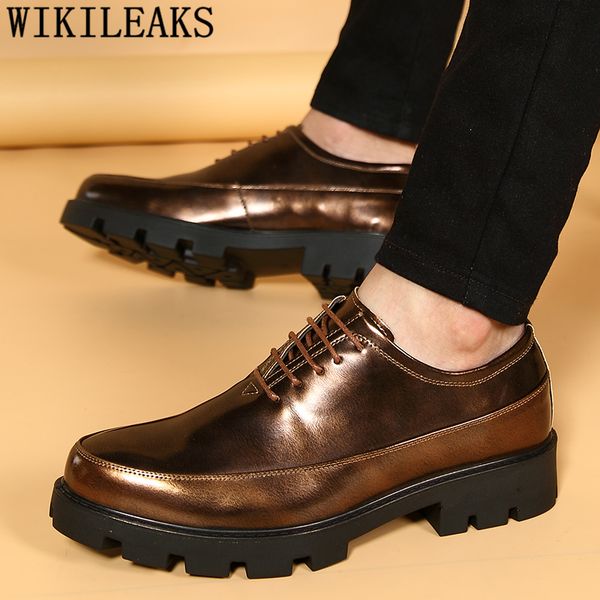 formal shoes men classic wedding dress brand patent leather shoes men elegant italian coiffeur crocodile shoes men office bona, Black
formal shoes men classic wedding dress brand patent leather shoes men elegant italian coiffeur crocodile shoes men office bona, Black