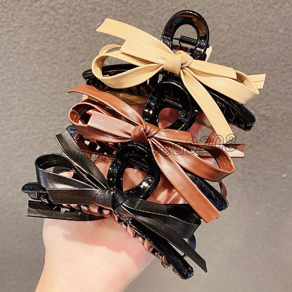 women vintage french leather barrettes bow hairclaws sweet back hair headband elegant teeth hairclips hairpins fashion hair accessories, Golden;silver
women vintage french leather barrettes bow hairclaws sweet back hair headband elegant teeth hairclips hairpins fashion hair accessories, Golden;silver