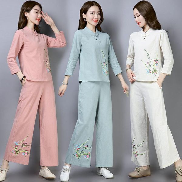 spring women yoga set linen chinese traditional loose sweatshirt+pant running jogger fitness casual meditation set sport suit, White;red
spring women yoga set linen chinese traditional loose sweatshirt+pant running jogger fitness casual meditation set sport suit, White;red