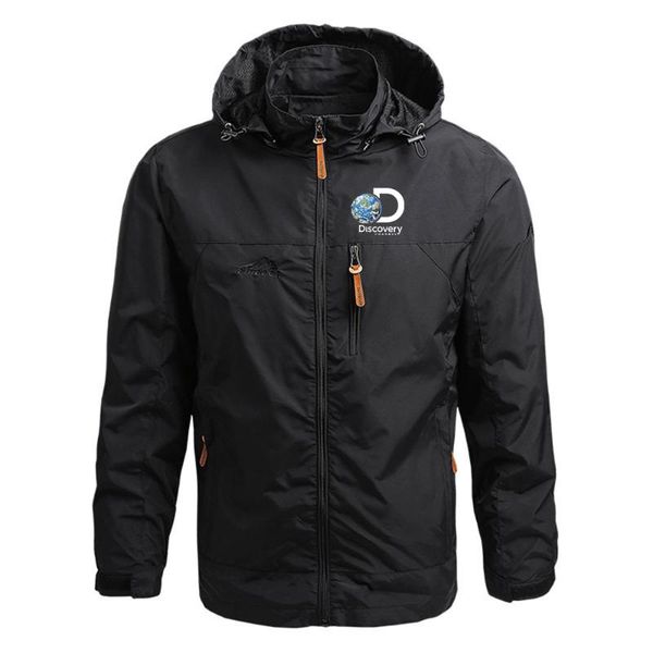 men's hoodies & sweatshirts discovery channel logo 2021 waterproof hooded windbreaker coats spring and autumn casual warm tactics milit, Black
men's hoodies & sweatshirts discovery channel logo 2021 waterproof hooded windbreaker coats spring and autumn casual warm tactics milit, Black