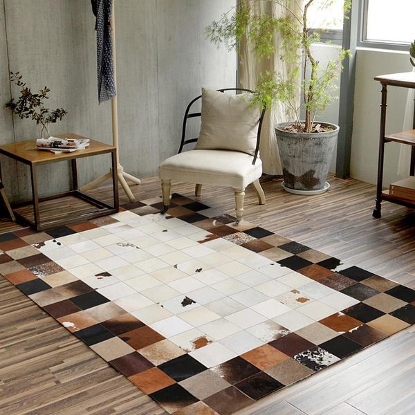carpets est genuine luxury natural patchwork cowhide rug big size cowskin fur carpet for living room decoration
carpets est genuine luxury natural patchwork cowhide rug big size cowskin fur carpet for living room decoration