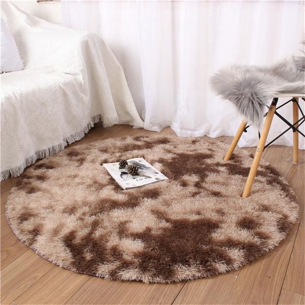 carpets tie-dyed round carpet plush variegated gradient mat thick sponge baby anti-fall rug soft skin-friendly crawling
carpets tie-dyed round carpet plush variegated gradient mat thick sponge baby anti-fall rug soft skin-friendly crawling