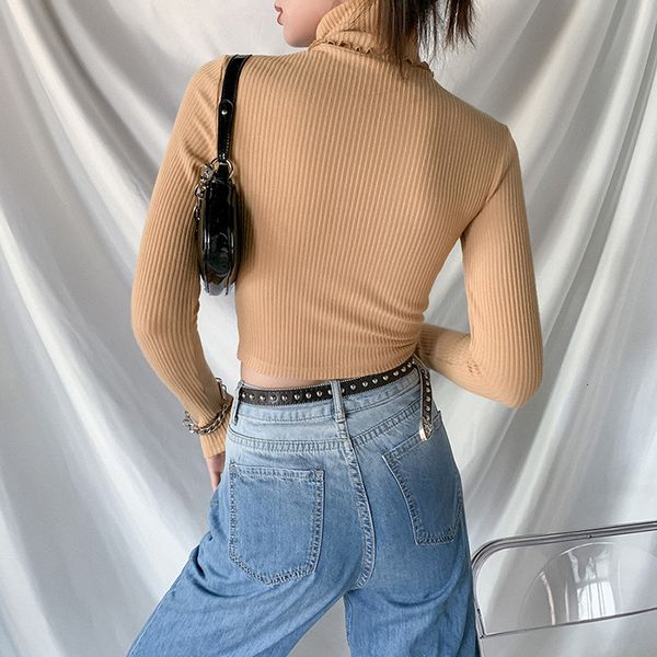 2021 new long sleeve women turtleneck letter embroidered slim fit knit crop black blouse casual fall woman clothes 9rhf, White
2021 new long sleeve women turtleneck letter embroidered slim fit knit crop black blouse casual fall woman clothes 9rhf, White