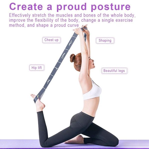 resistance bands nonelastic stretch strap for physical therapy yoga equipment belt
resistance bands nonelastic stretch strap for physical therapy yoga equipment belt