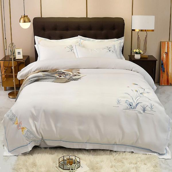 bedding sets luxury chinese style embroidery 60s satin silk cotton set double duvet cover bed linen home pillowcases textile
bedding sets luxury chinese style embroidery 60s satin silk cotton set double duvet cover bed linen home pillowcases textile