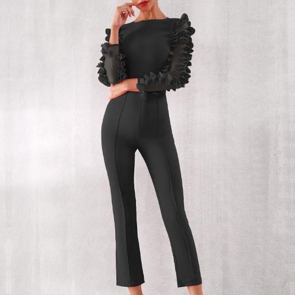 women's jumpsuits & rompers summer celebrity party bodycon bandage jumpsuit women long sleeve o-neck nightclub full length vestidos, Black;white
women's jumpsuits & rompers summer celebrity party bodycon bandage jumpsuit women long sleeve o-neck nightclub full length vestidos, Black;white