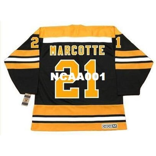 668s #21 don marcotte boston bruins 1974 ccm vintage retro hockey jersey or custom any name or number retro jersey, Black
668s #21 don marcotte boston bruins 1974 ccm vintage retro hockey jersey or custom any name or number retro jersey, Black