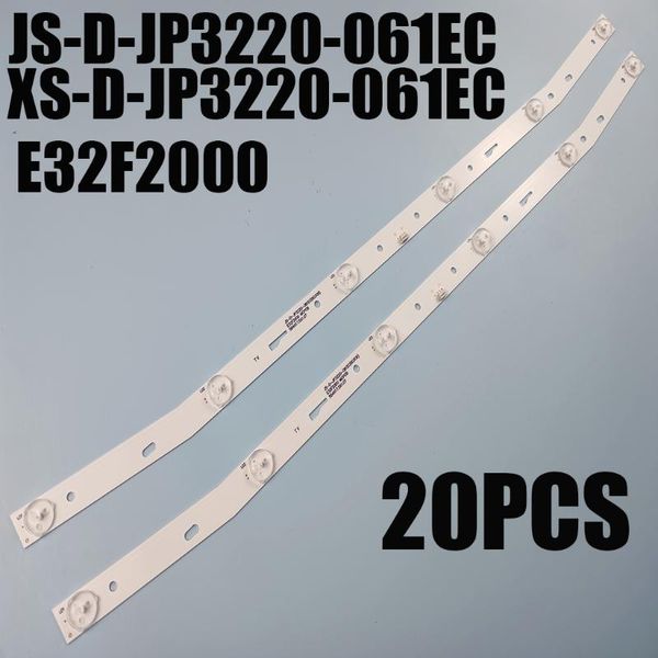 light beads 10set = 20 piezas nuevo para nuova tira de led iluminación trasera js-d-jp3220-061ec xs-d-jp3220-061ec e32f2000 mcpcb
light beads 10set = 20 piezas nuevo para nuova tira de led iluminación trasera js-d-jp3220-061ec xs-d-jp3220-061ec e32f2000 mcpcb
