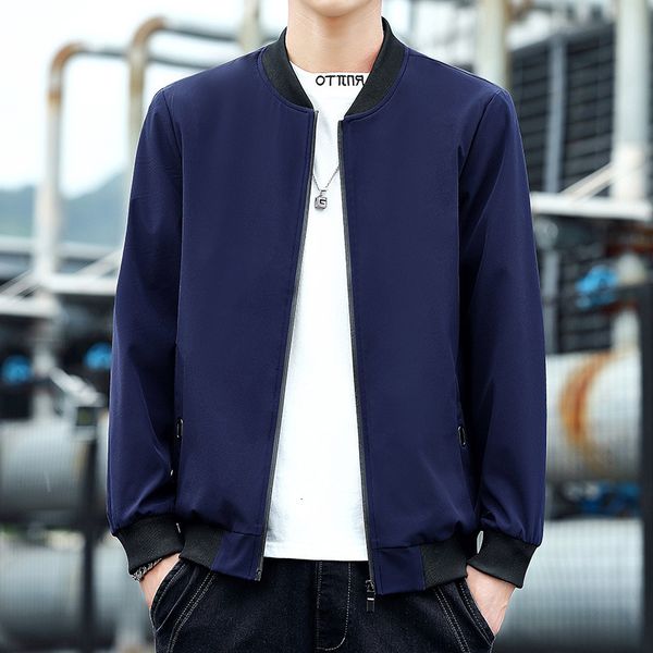jacket 2021 new spring and autumn youth baseball collar casual men's coat fashion thin, Black;brown
jacket 2021 new spring and autumn youth baseball collar casual men's coat fashion thin, Black;brown
