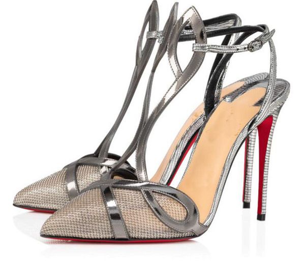 popular lady double l sandals summer red bottom sandals mesh leather high heels dress pointed toe pumps gladiator sandalias eu35-43, Black
popular lady double l sandals summer red bottom sandals mesh leather high heels dress pointed toe pumps gladiator sandalias eu35-43, Black