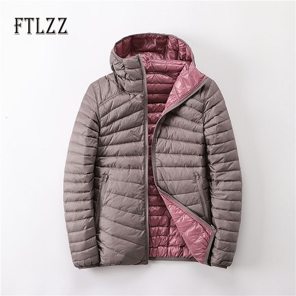 2021 new women white duck parkas autumn winter ultra light down jacket female lieghtweight hooded double side coats windbreakers zov4, Black
2021 new women white duck parkas autumn winter ultra light down jacket female lieghtweight hooded double side coats windbreakers zov4, Black