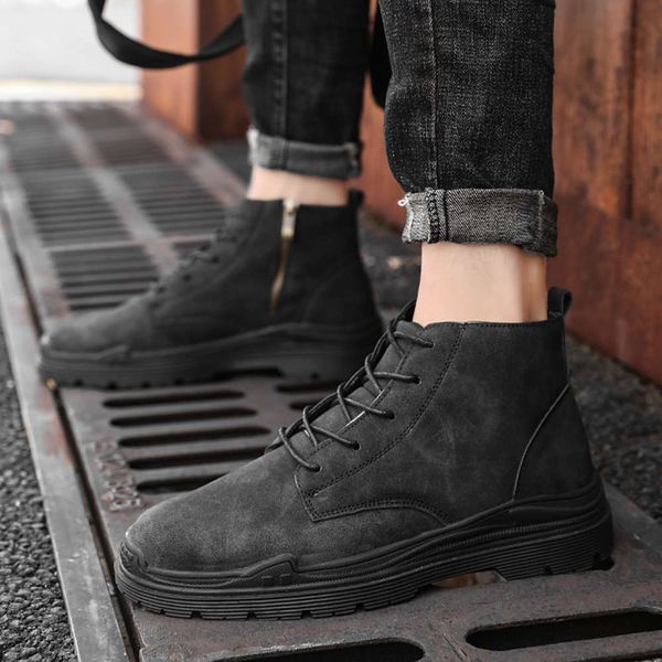 autumn martin tooling extra large 45 black anti slip waterproof 46 british high leather boots men's shoes, White;red
autumn martin tooling extra large 45 black anti slip waterproof 46 british high leather boots men's shoes, White;red
