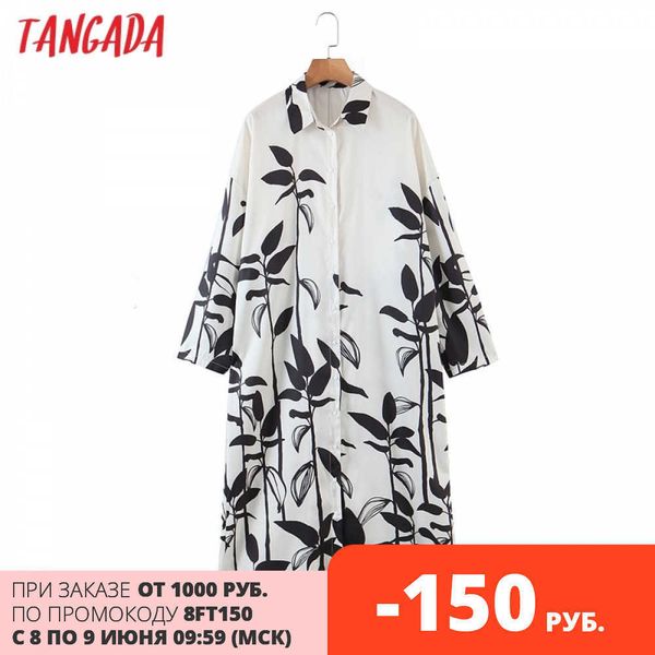 tangada spring fashion women flowers print oversized shirt dress long sleeve office ladies midi dress sl83 210609, Black;gray
tangada spring fashion women flowers print oversized shirt dress long sleeve office ladies midi dress sl83 210609, Black;gray