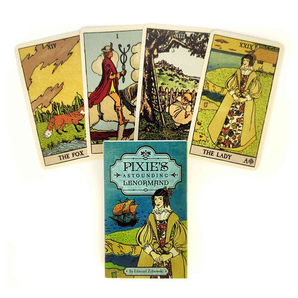 new tarot cards pixies astounding lenormand and pdf guidance divination deck entertainment parties board game 36pcs/box
new tarot cards pixies astounding lenormand and pdf guidance divination deck entertainment parties board game 36pcs/box