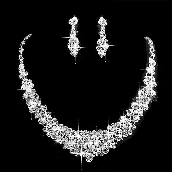 new style bridal necklace earring suits 2 pieces jewelry suits wedding bridal jewelry h1014003, White
new style bridal necklace earring suits 2 pieces jewelry suits wedding bridal jewelry h1014003, White