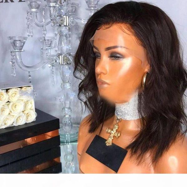 no bad smell selling european and american short hair matte chemical fiber front lace wig female factory direct short curly hair turecol, Black 
no bad smell selling european and american short hair matte chemical fiber front lace wig female factory direct short curly hair turecol, Black