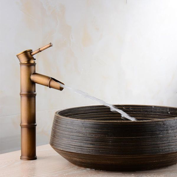 bathroom sink faucets copper and cold european antique bamboo joint high basin faucet ultra-thin shower
bathroom sink faucets copper and cold european antique bamboo joint high basin faucet ultra-thin shower