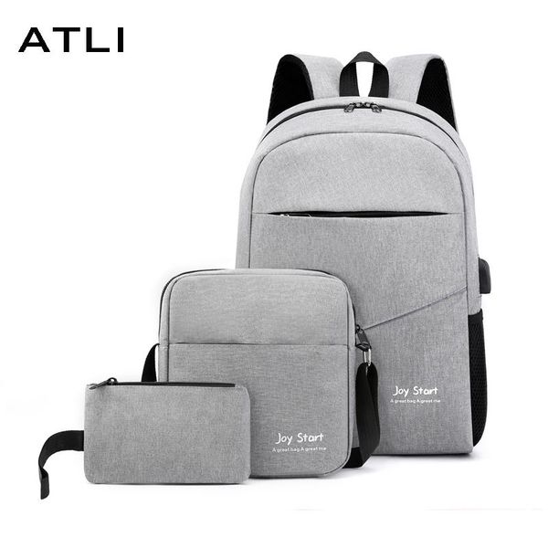 backpack three piece suit fashion leisure outdoor sports backpacks for men 2021 summer large capacity solid color bag sac a dos
backpack three piece suit fashion leisure outdoor sports backpacks for men 2021 summer large capacity solid color bag sac a dos