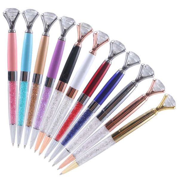 ballpoint pens creative cool large diamond pen metal spinning school office supply roller accessory ballpen stationery kit blue black, Blue;orange
ballpoint pens creative cool large diamond pen metal spinning school office supply roller accessory ballpen stationery kit blue black, Blue;orange