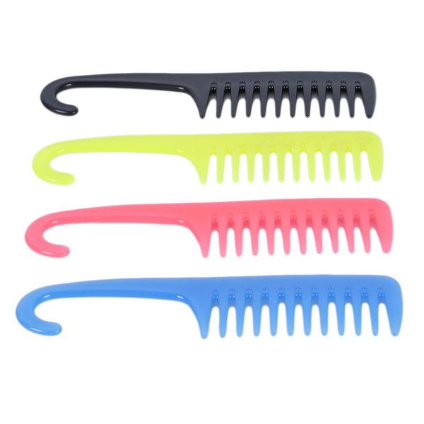 hair brushes 1pc anti-static comb hairdressing with hanger shower detangles large wide tooth professional salon make up, Silver
hair brushes 1pc anti-static comb hairdressing with hanger shower detangles large wide tooth professional salon make up, Silver
