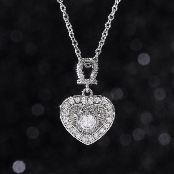 chains vagzeb luxury heart necklace for women with crown design delicate bridal wedding engagement party accessories trendy jewelry, Silver
chains vagzeb luxury heart necklace for women with crown design delicate bridal wedding engagement party accessories trendy jewelry, Silver