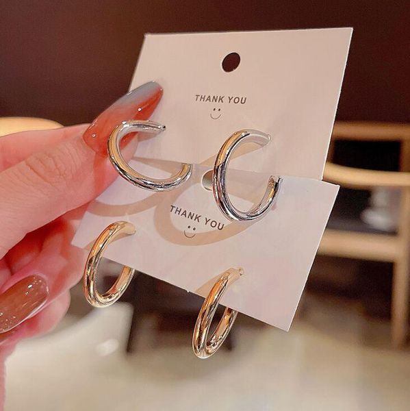 hoop & huggie classic trendy all-match simple style small earrings for women girls electroplate keep color punk, Golden;silver
hoop & huggie classic trendy all-match simple style small earrings for women girls electroplate keep color punk, Golden;silver