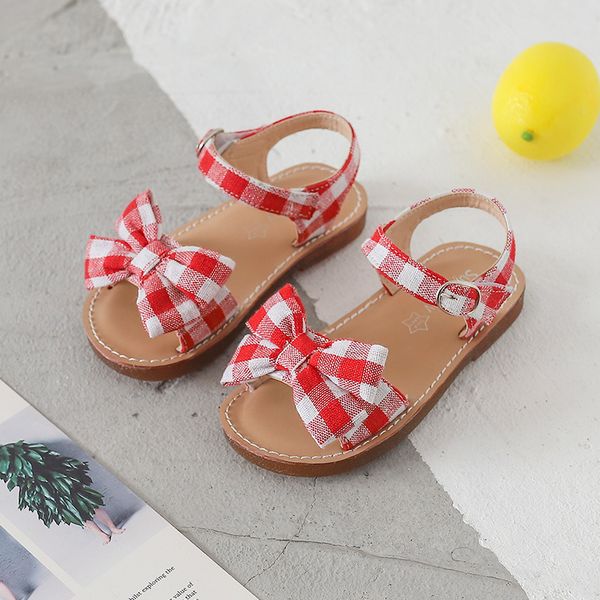 bekamille new girls sandals summer kids shoes bowtie plaid flat heels toddler girls princess dance shoes red black 210226, Black;red
bekamille new girls sandals summer kids shoes bowtie plaid flat heels toddler girls princess dance shoes red black 210226, Black;red