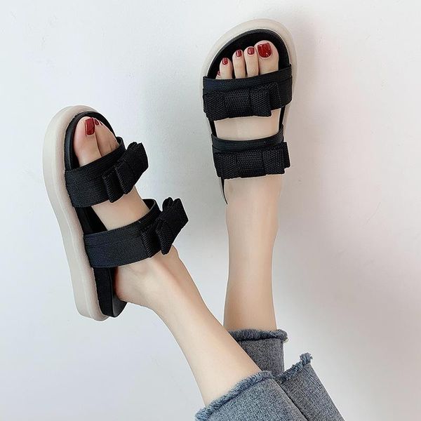 slippers 2021 summer female sandals and color matching bow thick-soled fashion outer wear muffin bottom, Black
slippers 2021 summer female sandals and color matching bow thick-soled fashion outer wear muffin bottom, Black